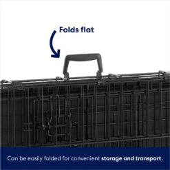 Frisco Heavy Duty Fold & Carry Double Door Collapsible Wire Dog Crate -Ultimate Pet Shop 109789 PT5. AC SS1800 V1667228785