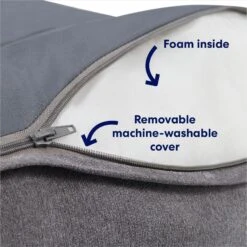 Frisco Plush Pillow Cat & Dog Bed W/ Removable Cover -Ultimate Pet Shop 129513 PT3. AC SS1800 V1700243658