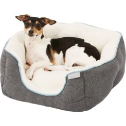 Frisco Square Deep Bolster Dog Bed -Ultimate Pet Shop 144830 PT4. AC SS1800 V1578443219