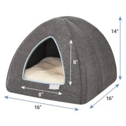 Frisco Igloo Covered Cat & Dog Bed -Ultimate Pet Shop 144836 PT2. AC SS1800 V1647881252