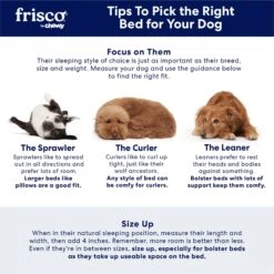 Frisco Plush Orthopedic Front Bolster Cat & Dog Bed W/Removable Cover -Ultimate Pet Shop 144862 PT7. AC SS1800 V1668199312