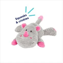 Frisco Rhino Corduroy Plush Squeaky Dog Toy -Ultimate Pet Shop 152828 PT2. AC SS1800 V1695671061