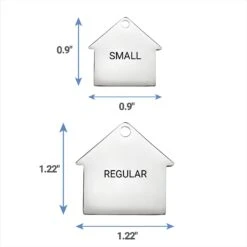 Frisco Stainless Steel Personalized Dog ID Tag, Dog House 13 Frisco Stainless Steel Personalized Dog ID Tag, Dog House -Ultimate Pet Shop 153000 PT6. AC SS1800 V1541090216