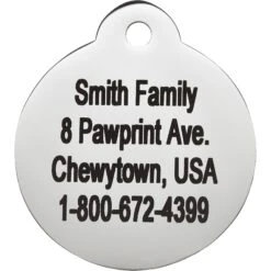 Frisco Personalized Dog & Cat Tag, Round 10 Frisco Personalized Dog & Cat Tag, Round -Ultimate Pet Shop 153015 PT3. AC SS1800 V1548964844