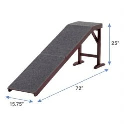 Frisco Deluxe Wooden Carpeted Cat & Dog Ramp -Ultimate Pet Shop 156784 PT1. AC SS1800 V1614094338
