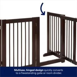 Frisco Deluxe Configurable 4-Panel Wood Dog Gate -Ultimate Pet Shop 156793 PT3. AC SS1800 V1666119014