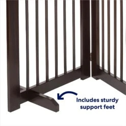 Frisco Deluxe Configurable 4-Panel Wood Dog Gate -Ultimate Pet Shop 156793 PT6. AC SS1800 V1666119641