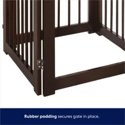 Frisco Deluxe Configurable 4-Panel Wood Dog Gate -Ultimate Pet Shop 156793 PT7. AC SS1800 V1671203056