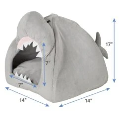 Frisco Novelty Shark Covered Cat & Dog Bed -Ultimate Pet Shop 165339 PT3. AC SS1800 V1627580569