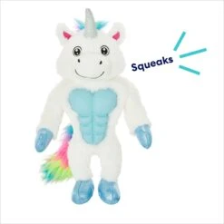 Frisco Unicorn Muscle Plush Squeaky Dog Toy -Ultimate Pet Shop 174717 PT2. AC SS1800 V1695748897