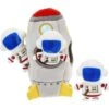 Frisco Rocket Ship Hide & Seek Puzzle Plush Squeaky Dog Toy