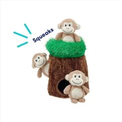 Frisco Monkeys In Tree Hide & Seek Puzzle Plush Squeaky Dog Toy -Ultimate Pet Shop 174759 PT3. AC SS1800 V1698345474