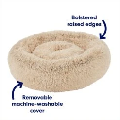 Frisco Eyelash Cat & Dog Bolster Bed -Ultimate Pet Shop 210771 PT2. AC SS1800 V1671203004
