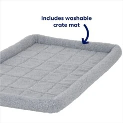 Frisco Fold & Carry Double Door Collapsible Wire Dog Crate & Mat Kit -Ultimate Pet Shop 212633 PT3. AC SS1800 V1674157582