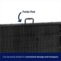 Frisco Fold & Carry Double Door Collapsible Wire Dog Crate & Mat Kit -Ultimate Pet Shop 212633 PT6. AC SS1800 V1667229279