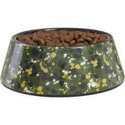 Frisco Camo Paint Splashed Melamine Bowl -Ultimate Pet Shop 216066 PT2. AC SS1800 V1591021011