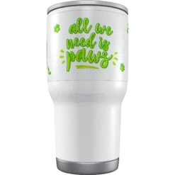 Frisco Double Walled "All We Need Is Paws" Personalized Tumbler -Ultimate Pet Shop 219774 PT3. AC SS1800 V1594393258