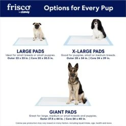 Frisco Charcoal Dog Training & Potty Pads -Ultimate Pet Shop 227456 PT3. AC SS1800 V1674666561
