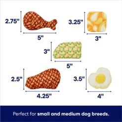 Frisco Microwave Dinner Interactive Plush Squeaky Dog Toy -Ultimate Pet Shop 230343 PT2. AC SS1800 V1695748358