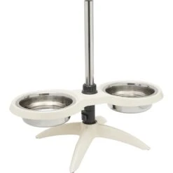 Frisco Adjustable Stainless Steel Double Elevated Dog Bowls -Ultimate Pet Shop 232097 PT2. AC SS1800 V1605110599