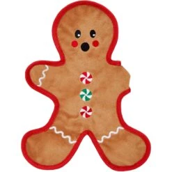 Frisco Holiday Gingerbread Man Flat Plush Squeaky Dog Toy 9 Frisco Holiday Gingerbread Man Flat Plush Squeaky Dog Toy -Ultimate Pet Shop 233241 PT3. AC SS1800 V1600872370