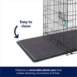 Frisco Heavy Duty Enhanced Lock Double Door Fold & Carry Wire Dog Crate & Mat Kit -Ultimate Pet Shop 233736 PT4. AC SS1800 V1671661416