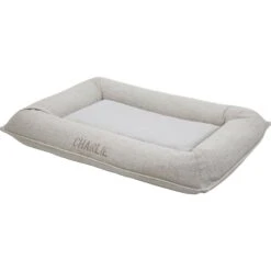 Frisco Orthopedic Personalized Bolster Dog Bed W/Removable Cover, Light Gray -Ultimate Pet Shop 234952 PT3. AC SS1800 V1600207355