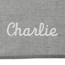 Frisco Faux Linen Personalized Dog & Cat Blanket -Ultimate Pet Shop 234954 PT5. AC SS1800 V1597844458