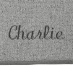 Frisco Faux Linen Personalized Dog & Cat Blanket -Ultimate Pet Shop 234954 PT6. AC SS1800 V1597844460