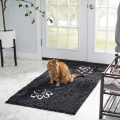Frisco Microfiber Chenille Paw Print Doormat Runner -Ultimate Pet Shop 235889 PT4. AC SS1800 V1606833824