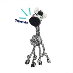 Frisco Zebra Rope Squeaky Dog Toy -Ultimate Pet Shop 242163 PT2. AC SS1800 V1691785246