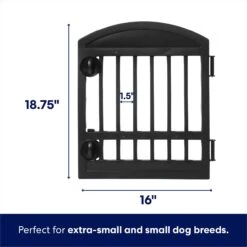 Frisco 4-Panel Dog Exercise Playpen With Door, 24-in -Ultimate Pet Shop 244546 PT2. AC SS1800 V1604008643