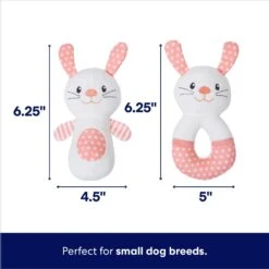Frisco Bunny Plush Squeaky Puppy Toy -Ultimate Pet Shop 245916 PT1. AC SS1800 V1695760934