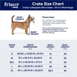 Frisco Heavy Duty All-in-1 Multi-Stage 3 Door Collapsible Wire Dog Crate 10 Frisco Heavy Duty All-in-1 Multi-Stage 3 Door Collapsible Wire Dog Crate -Ultimate Pet Shop 247915 PT2. AC SS1800 V1611265566