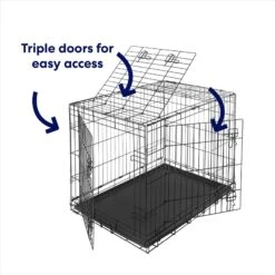 Frisco Heavy Duty All-in-1 Multi-Stage 3 Door Collapsible Wire Dog Crate 13 Frisco Heavy Duty All-in-1 Multi-Stage 3 Door Collapsible Wire Dog Crate -Ultimate Pet Shop 247915 PT5. AC SS1800 V1611872190