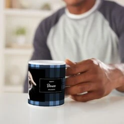 Frisco Plaid Personalized Coffee Mug -Ultimate Pet Shop 249335 PT3. AC SS1800 V1608353250