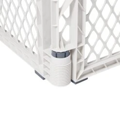 Frisco 6-Panel Plastic Exercise Dog Playpen, Light Gray -Ultimate Pet Shop 252045 PT3. AC SS1800 V1611089730
