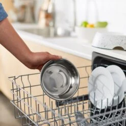 Frisco Quartz Design Stainless Steel Dog & Cat Bowl -Ultimate Pet Shop 253044 PT7. AC SS1800 V1616526994