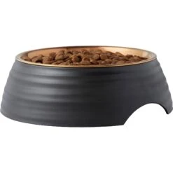 Frisco Matte Black Design Light Copper Stainless Steel Dog & Cat Bowl -Ultimate Pet Shop 253051 PT3. AC SS1800 V1616526482