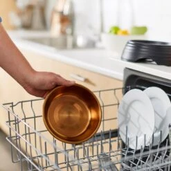 Frisco Matte Black Design Light Copper Stainless Steel Dog & Cat Bowl -Ultimate Pet Shop 253051 PT7. AC SS1800 V1616526828