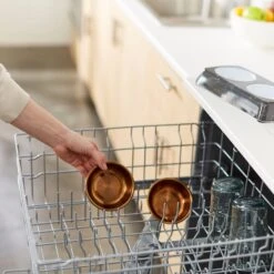 Frisco Copper Stainless Steel Double Dog & Cat Bowls With Black Marble Stand -Ultimate Pet Shop 253058 PT7. AC SS1800 V1616595501