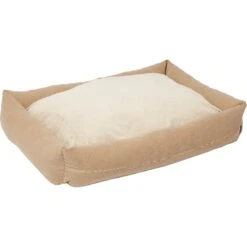 Frisco Faux Felt Reversible Modern Zipper Bolster Cat & Dog Bed -Ultimate Pet Shop 255154 PT2. AC SS1800 V1616011924