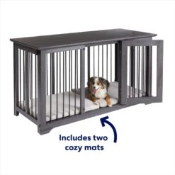Frisco "Broadway" Dog Crate Credenza & Mat Kit -Ultimate Pet Shop 255324 PT3. AC SS1800 V1667228425