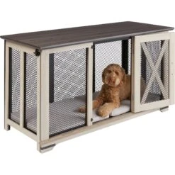 Frisco "Denver" Dog Crate Credenza & Mat Kit -Ultimate Pet Shop 255326 PT3. AC SS1800 V1617037359
