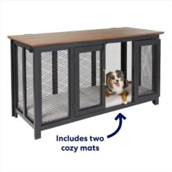 Frisco "Venice" Dog Crate Credenza & Mat Kit -Ultimate Pet Shop 255328 PT3. AC SS1800 V1667228979
