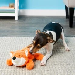 Frisco Monkey Plush Squeaky Dog Toy & Frisco Fox Plush Squeaky Dog Toy -Ultimate Pet Shop 255597 PT4. AC SS1800 V1602702976