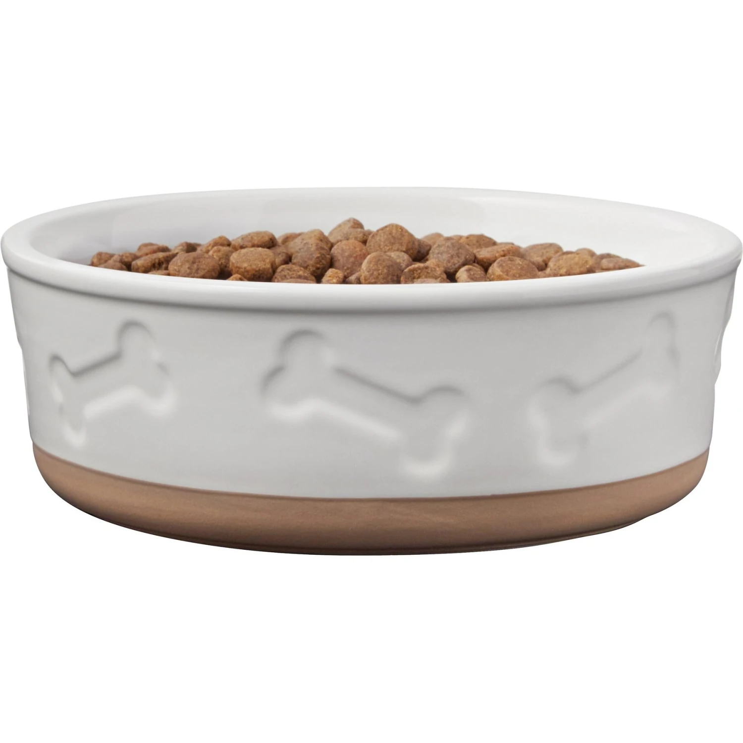 Frisco Bones Non-skid Ceramic Dog & Cat Bowl 4 Frisco Bones Non-skid Ceramic Dog & Cat Bowl - Image 4