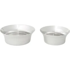 Frisco Flare Non-Skid Stainless Steel Dog & Cat Bowl -Ultimate Pet Shop 257162 PT5. AC SS1800 V1612366010