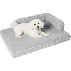 Frisco Faux Linen Corner Personalized Bolster Dog Bed W/Removable Cover, Harbour Blue, L 9 Frisco Faux Linen Corner Personalized Bolster Dog Bed W/Removable Cover, Harbour Blue, L -Ultimate Pet Shop 262160 PT2. AC SS1800 V1615568489