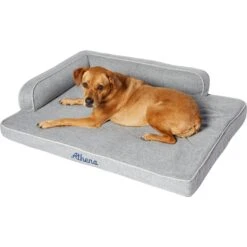 Frisco Faux Linen Corner Personalized Bolster Dog Bed W/Removable Cover, Harbour Blue, XL 9 Frisco Faux Linen Corner Personalized Bolster Dog Bed W/Removable Cover, Harbour Blue, XL -Ultimate Pet Shop 262161 PT2. AC SS1800 V1615568485